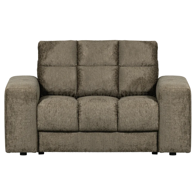 Second Date loveseat structure velvet bonsai