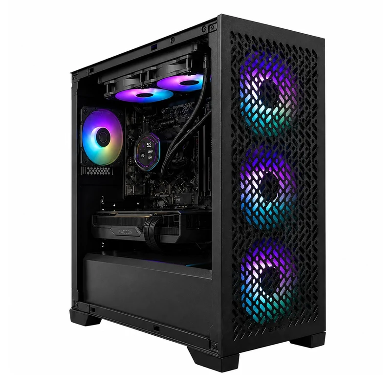 Maxesport MAXPOWER - AMD RX 9060 XT - AMD Ryzen 7 5700X - 16GB DDR4 - SSD 1TB