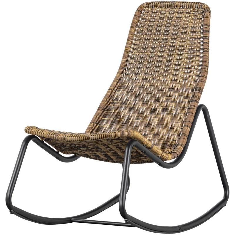Tom tuin schommelstoel naturel