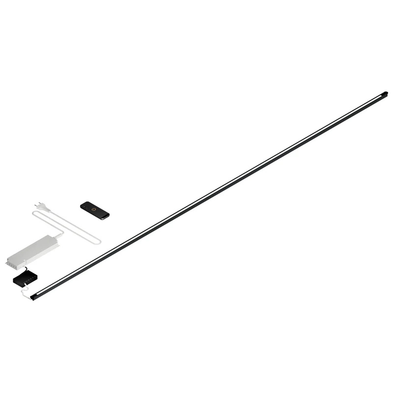 Optiepakket ledstrip zwart/wit 170 cm