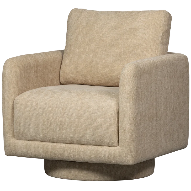 Oscar draaifauteuil naturel