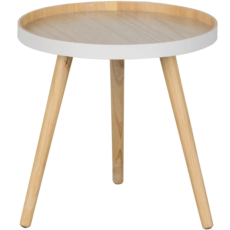 Sasha bijzettafel hout ø41 cm