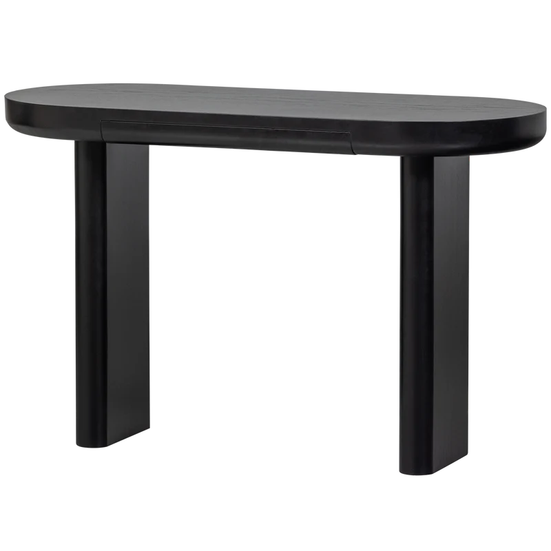 Mael bureau/sidetable fineer zwart