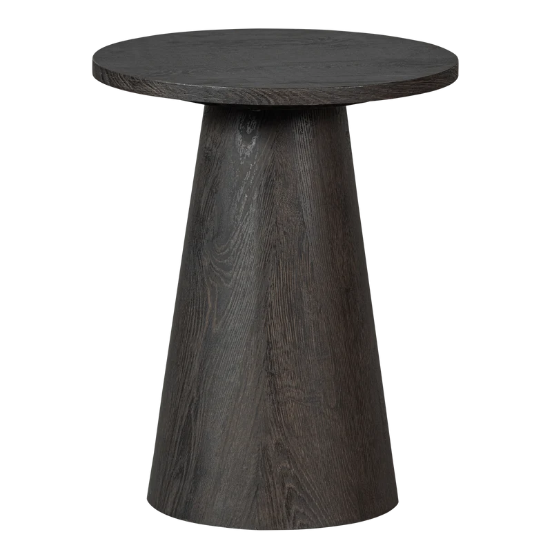 Maan salontafel mdf donkerbruin 50xø40 cm