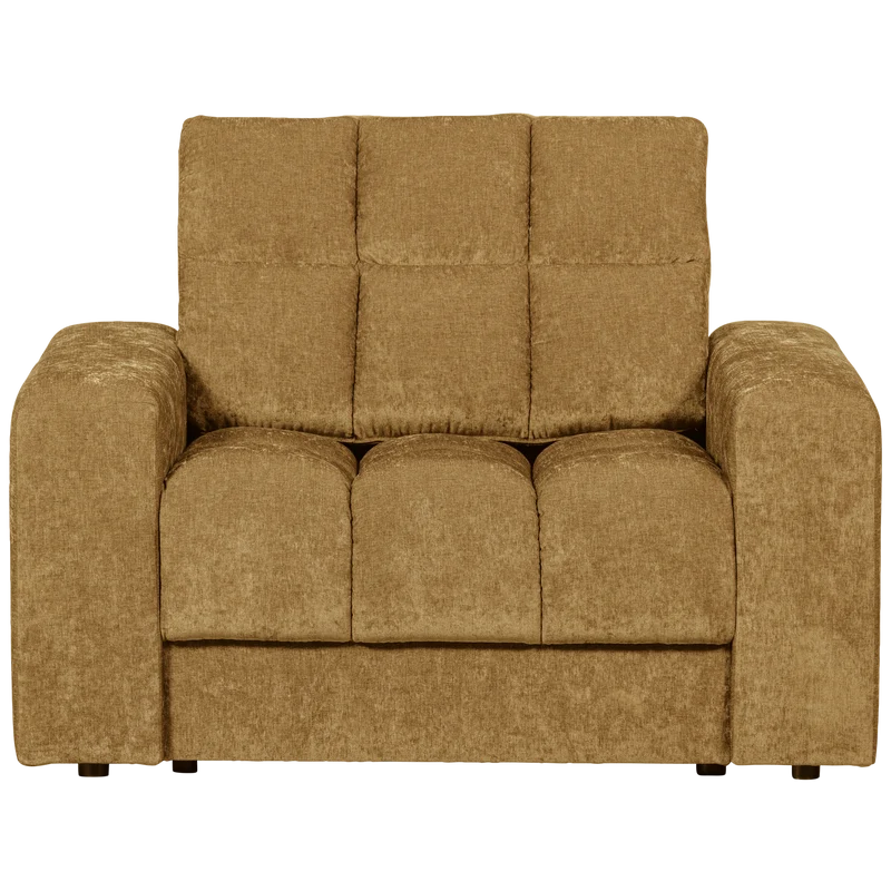 Second Date fauteuil vintage goud