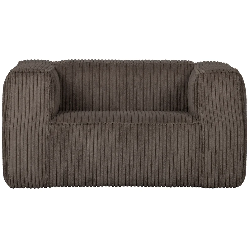 Bean fauteuil ribstof mud