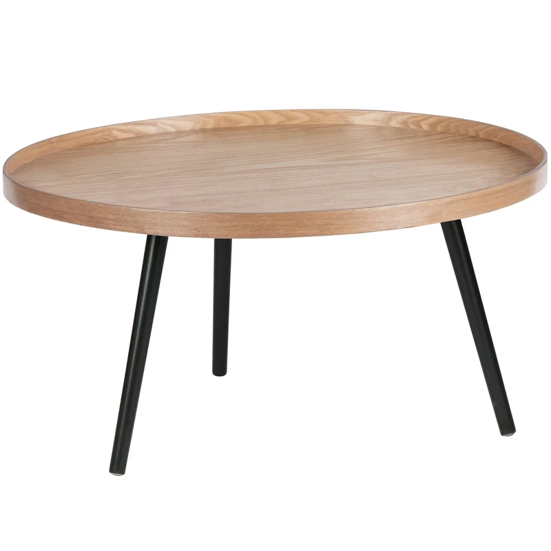 Mesa bijzettafel XL hout naturel 39xø78