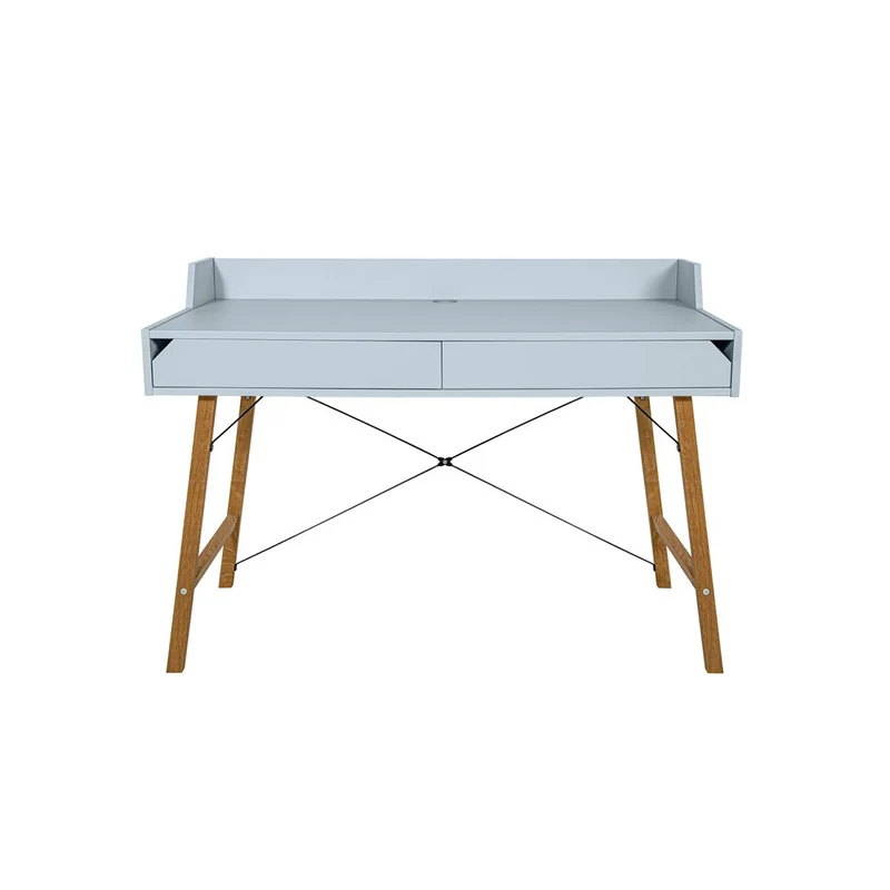 Bureau 2 tiroirs Bellamy Lotta - Bleu