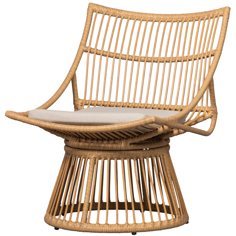 Alatna tuinstoel wicker naturel