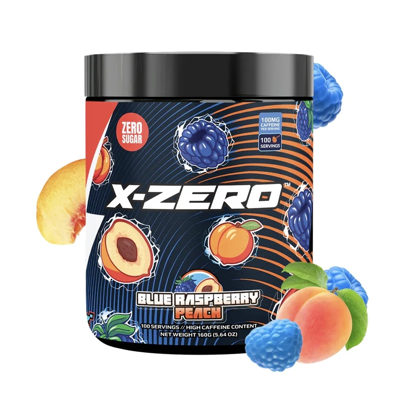 X-Zero Blue Raspberry Peach