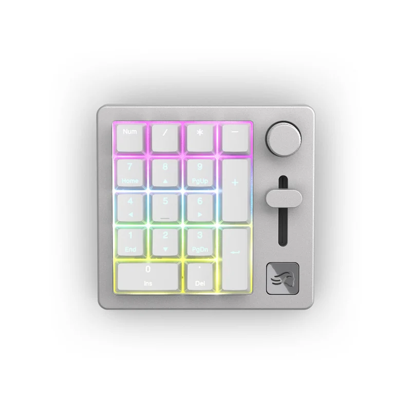 Glorious GMMK Wireless Numpad - Grey/White