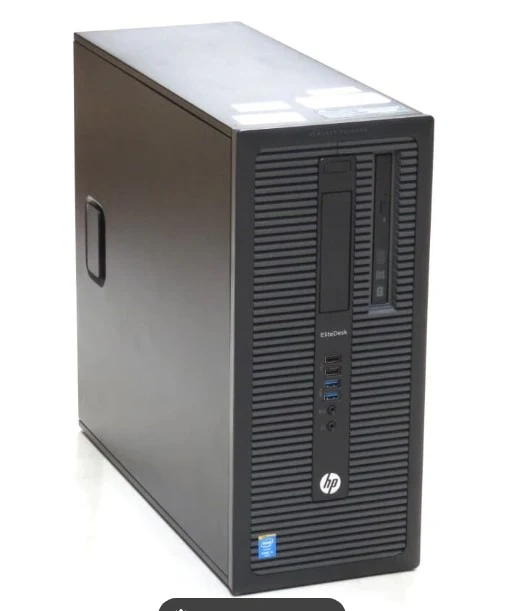 PC Desktop HP EliteDesk 800 G1 SFF i5-4590 8Go SSD 120Go HDD 480Go DVD