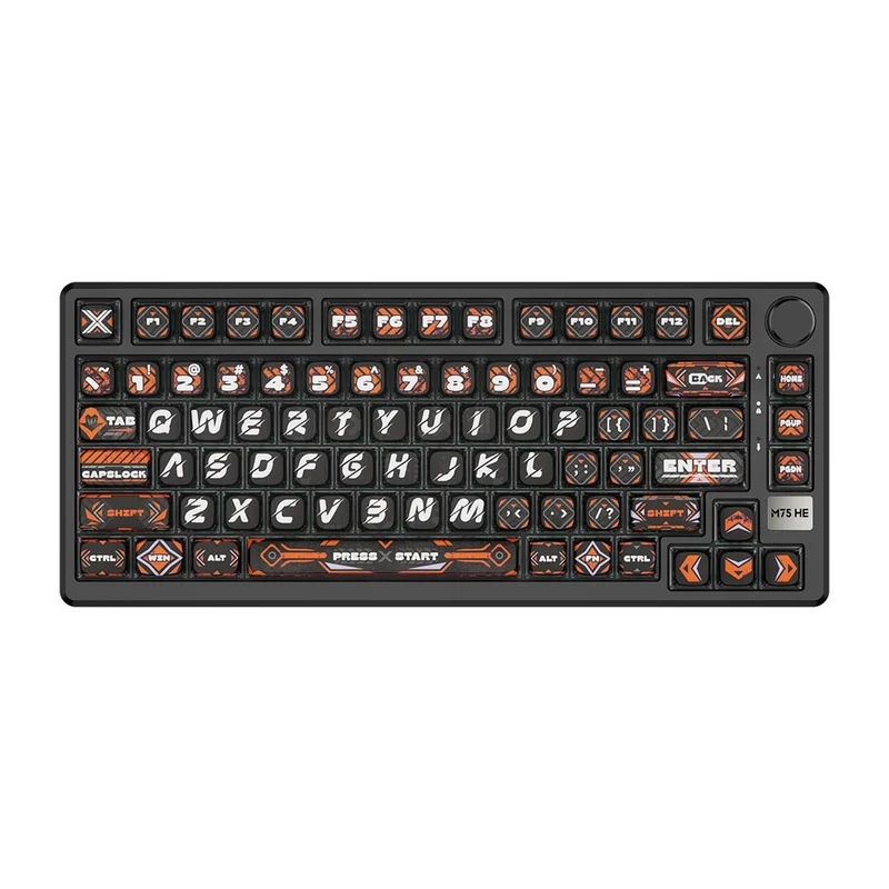 Royal Kludge M75 HE ISO UK Hephaestus [Blue Jade]