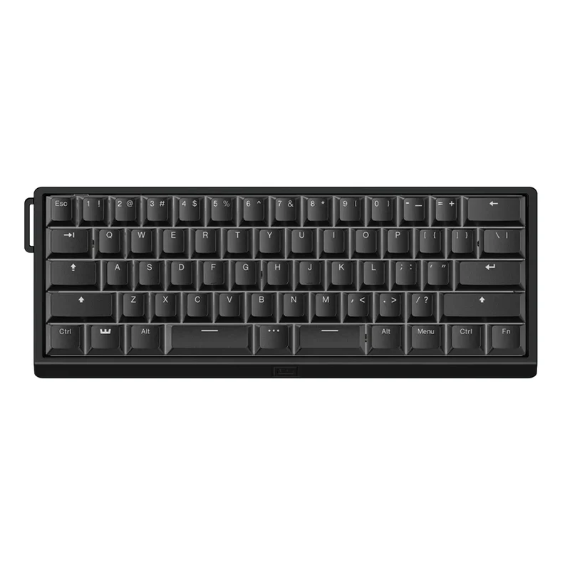 Wooting 60HE v2 Alu Split Spacebar ANSI US Black - PBT Black