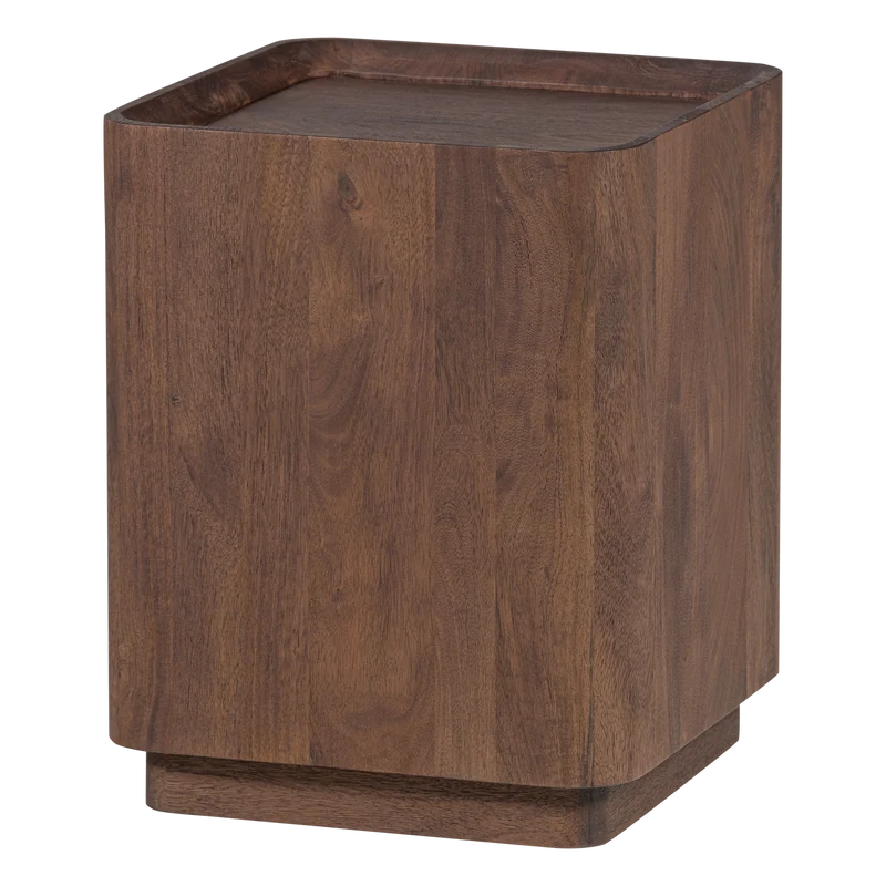 Volu bijzettafel mangohout bruin