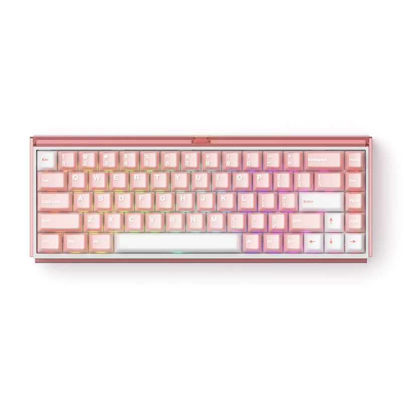 Akko RAY68 HE Wireless ANSI US Pink