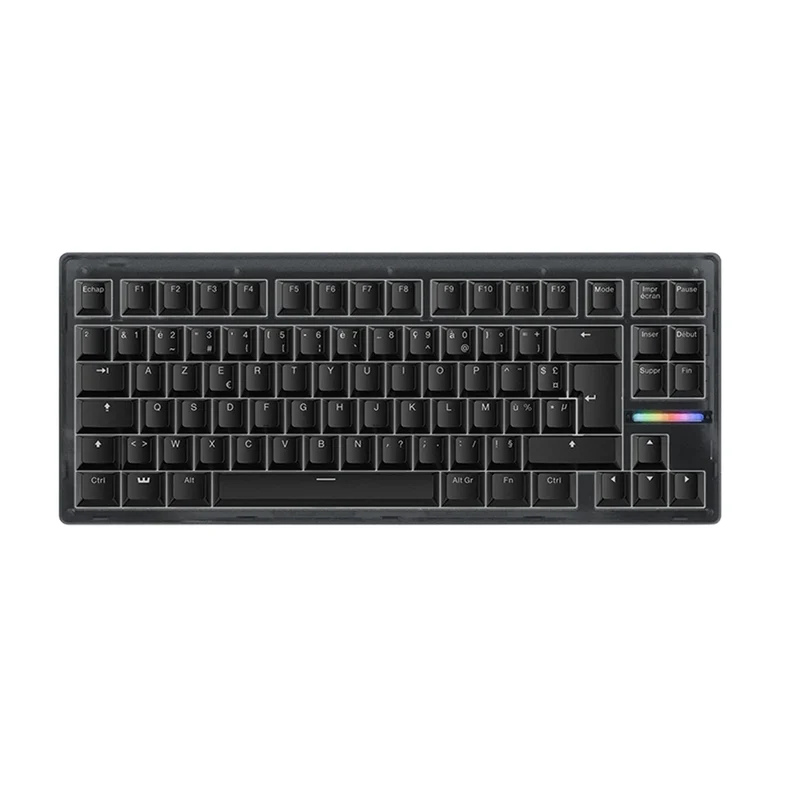 Wooting 80 HE ISO FR Ghost - ABS Black