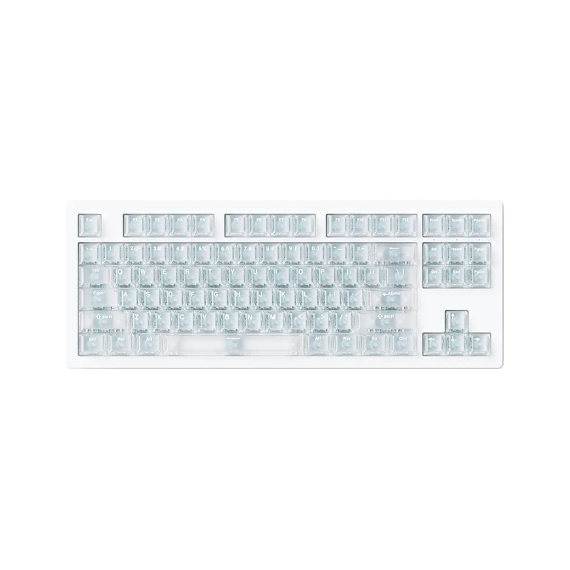Monsgeek M3 V5 HE Wireless ANSI US - White Transparent