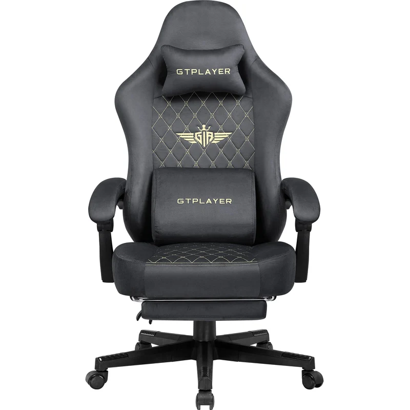 Chaise de jeu ergonomique en tissu GT830