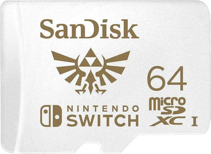 Carte Micro SD 64Go Switch Zelda