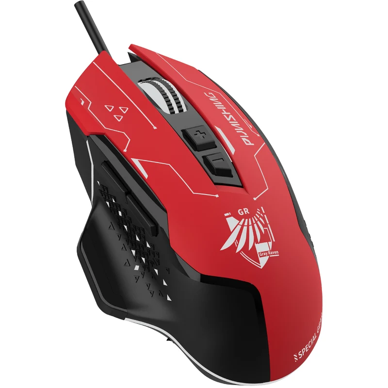 GTPLAYER X PUNISHING : SOURIS DE JEU SPÉCIALE SÉRIE GREY RAVEN