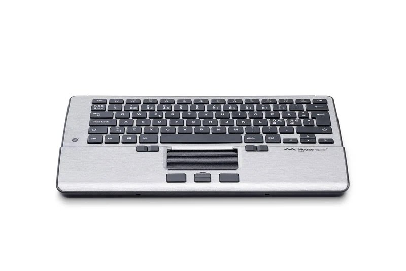 Clavier compact ergonomique avec pavé tactile Mousetrapper Alpha