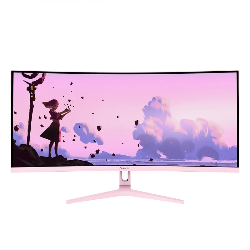 Arozzi Nova 34" VA 2K UWQHD 165Hz Pink