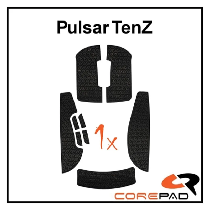 Corepad Grips Pulsar TenZ Signature Edition Soft Black
