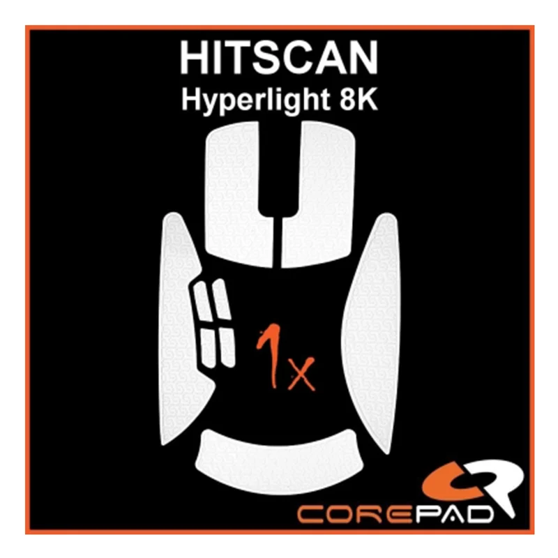 Corepad Grips Hitscan Hyperlight 8K Soft White