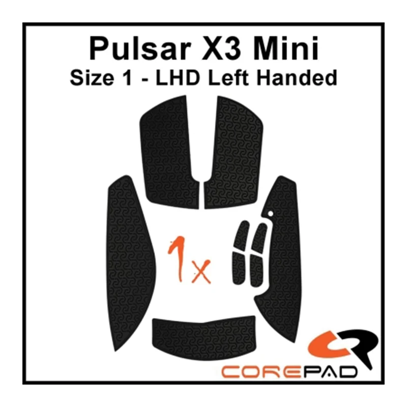 Corepad Grips Pulsar X3 Mini LHD Wireless Soft Black