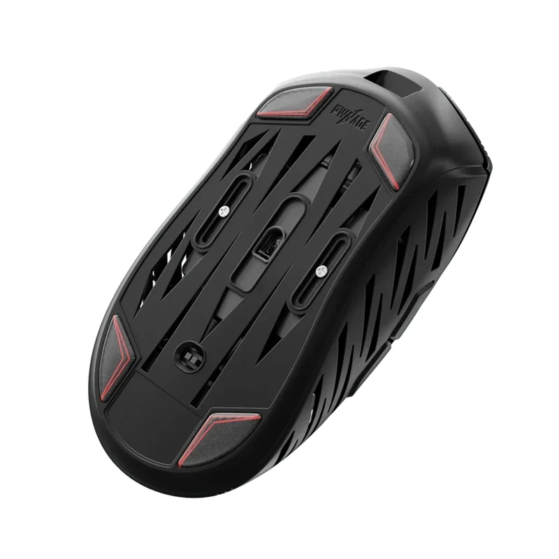 Pwnage Stormbreaker Glass Skates Black with Red Strip