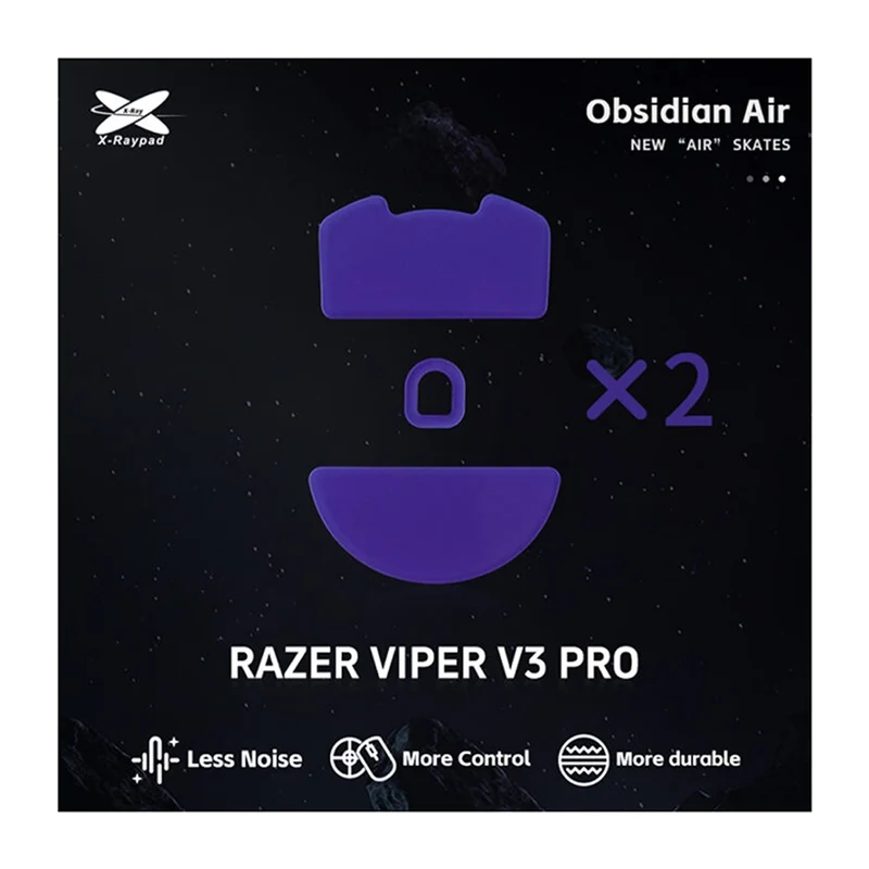 X-Raypad Skates Obsidian Air Razer Viper V3 Pro