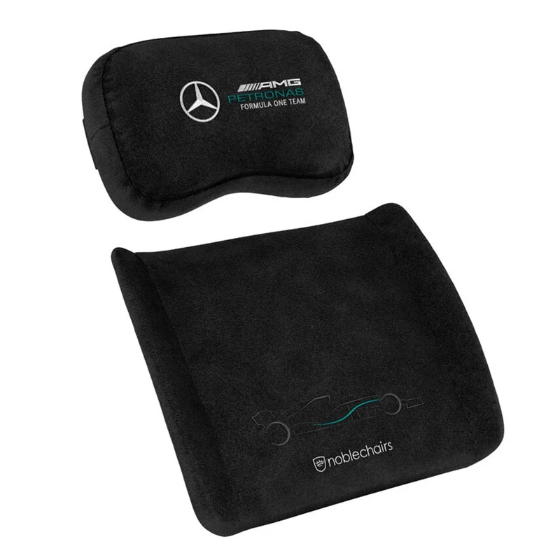 Noblechairs Mercedes AMG Petronas F1 Team Memory Foam Cushion Set