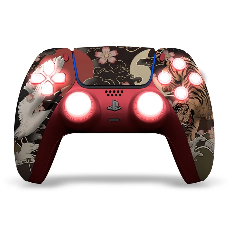 Draw My Pad PS5 Paddles Tsuru Leds