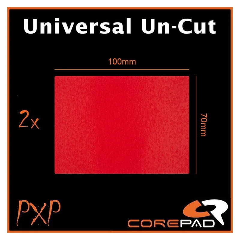 Corepad Grips PXP Universal Un-Cut DIY Keyboard & Mouse Red
