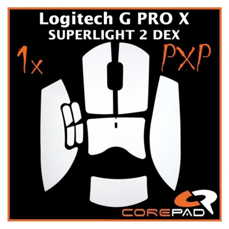 Corepad Grips PXP Logitech G PRO X SUPERLIGHT 2 DEX White