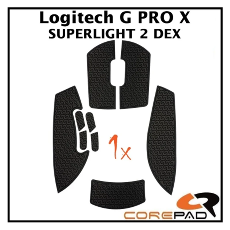 Corepad Grips Logitech G Pro X Superlight 2 DEX Black