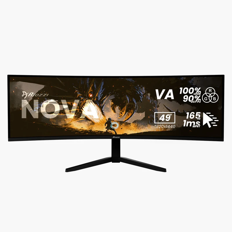 Nova 49“ Curved VA 165Hz - Ultrawide Gaming Monitor