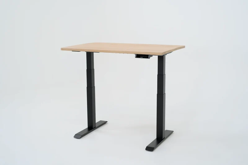 WoodDesk : bureau assis debout en bois massif haut de gamme – ergonomie, élégance et bien-être au quotidien
