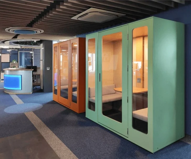 Cabine acoustique de réunion 4 personnes