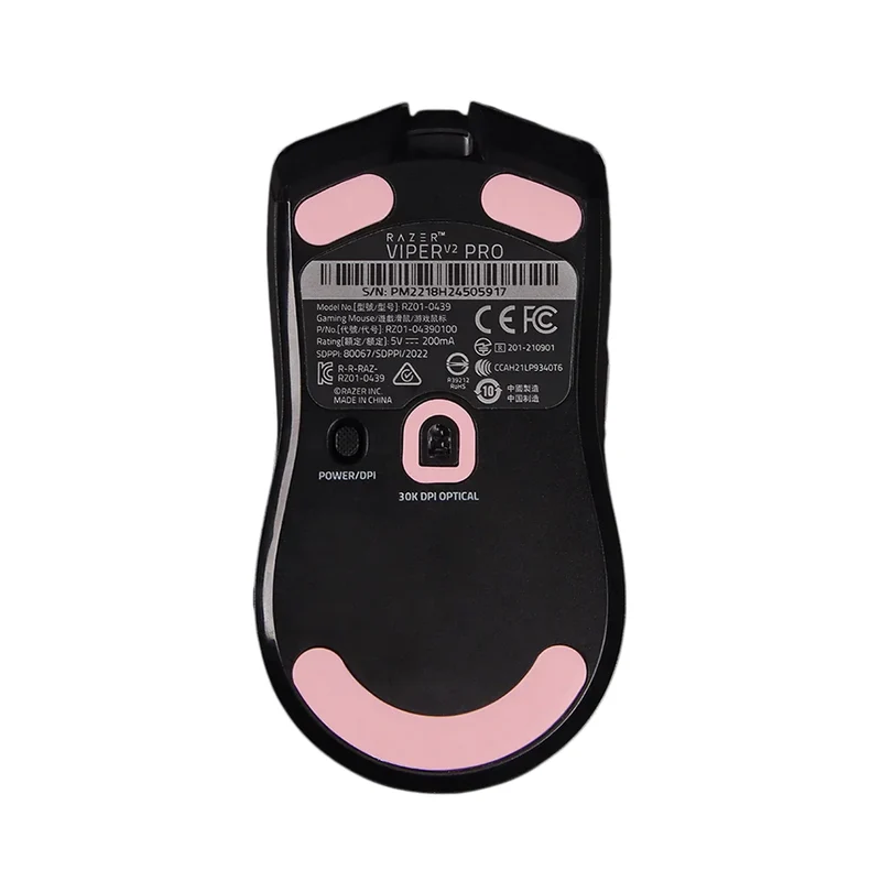 EspTiger YanZi Q Skates Razer Viper V2 Pro Pink