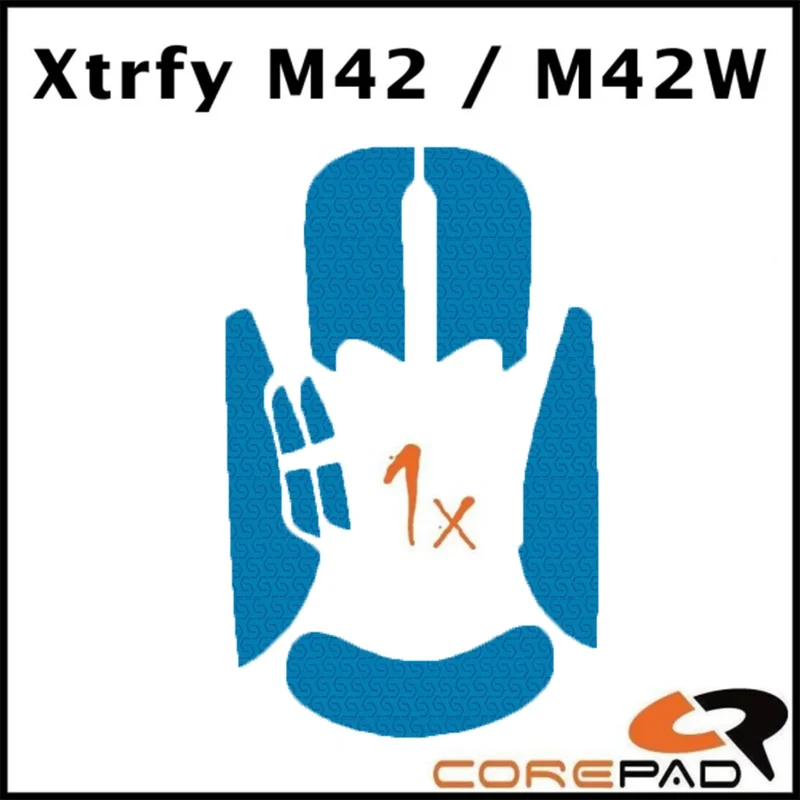 Corepad Grips Xtrfy M42 / M42 Wireless Soft Blue
