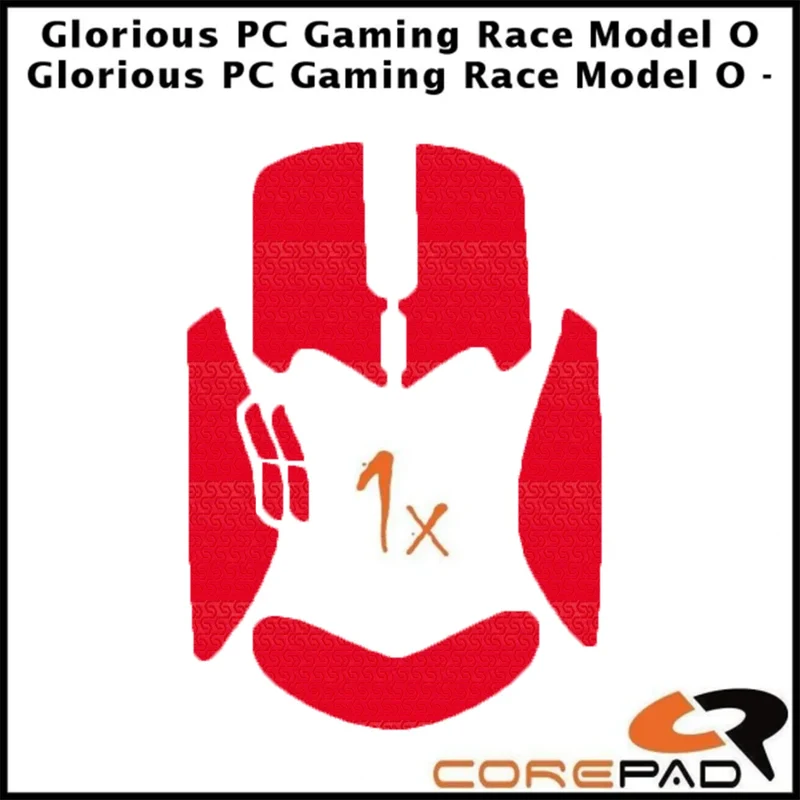 Corepad Grips Glorious Model O / Model O Minus Red