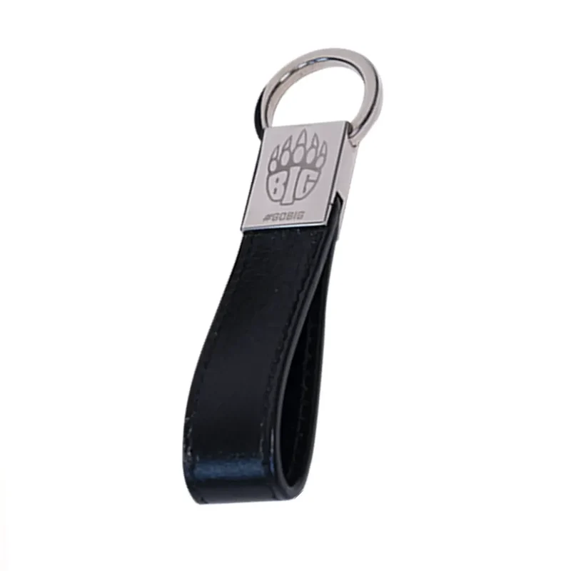 BIG Leather Keychain