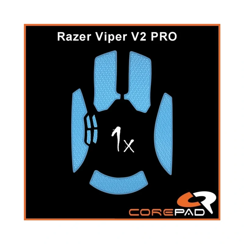 Corepad Grips Razer Viper V2 Pro Wireless Soft Blue