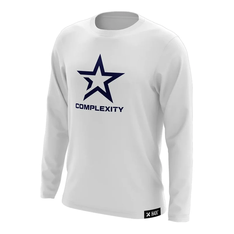 Complexity T-Shirt Long Sleeves White