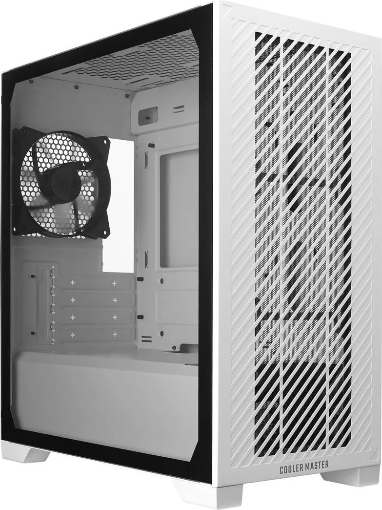 Boitier Mini Tour Micro ATX Cooler Master Elite 301 Lite avec panneau vitré (Blanc) - E301L-WGNN-S00