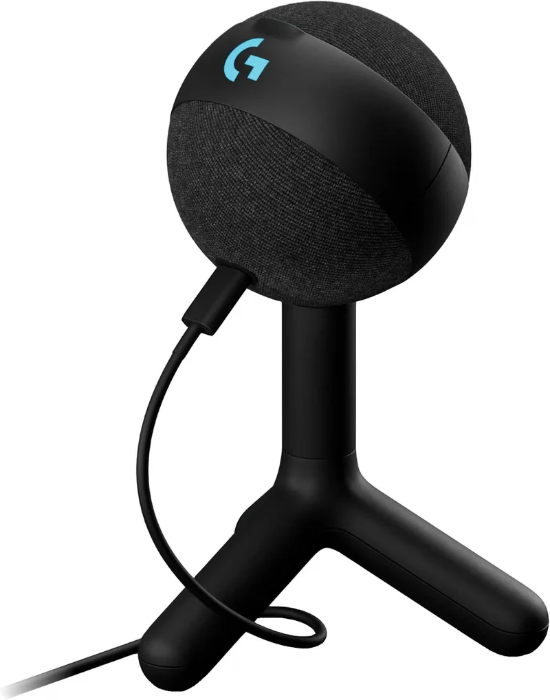 Logitech G Yeti Orb Microphone Gaming RVB à Condensateur - Noir