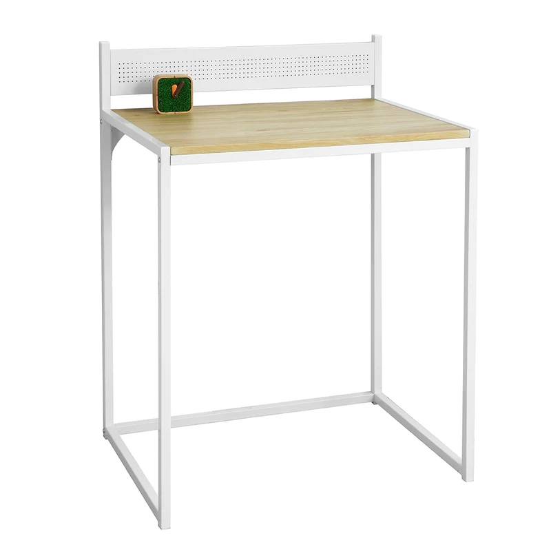 SoBuy FWT66-WN Table Bureau Informatique Table d’étude Poste de Travail, Petite Taille Gain d’Espace