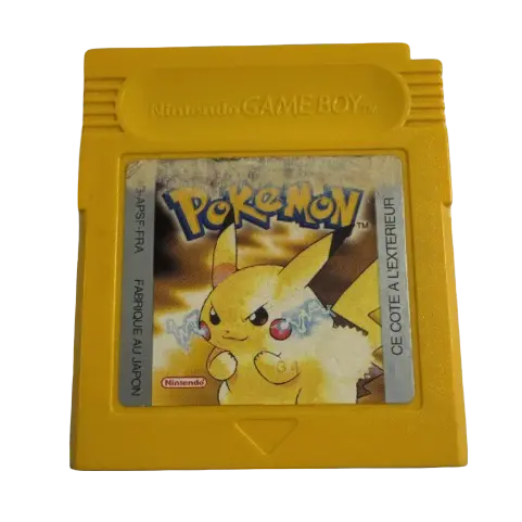 Jeu Pokemon Version Jaune – Game Boy | Cartouche Originale